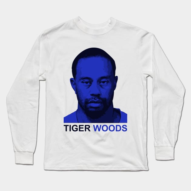 Tiger Woods Ventures Long Sleeve T-Shirt by mursyidinejad